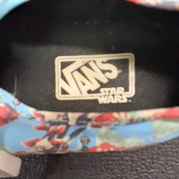 Vans Star Wars Flower Print Summer Beach Men Size 8.5, Woman Sz 10 Ships FAST - Picture 3 of 12